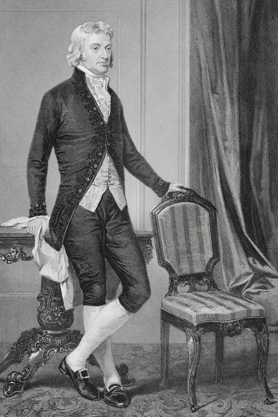 Portrait of Robert R. Livingston (1746-1813) by Alonzo Chappel